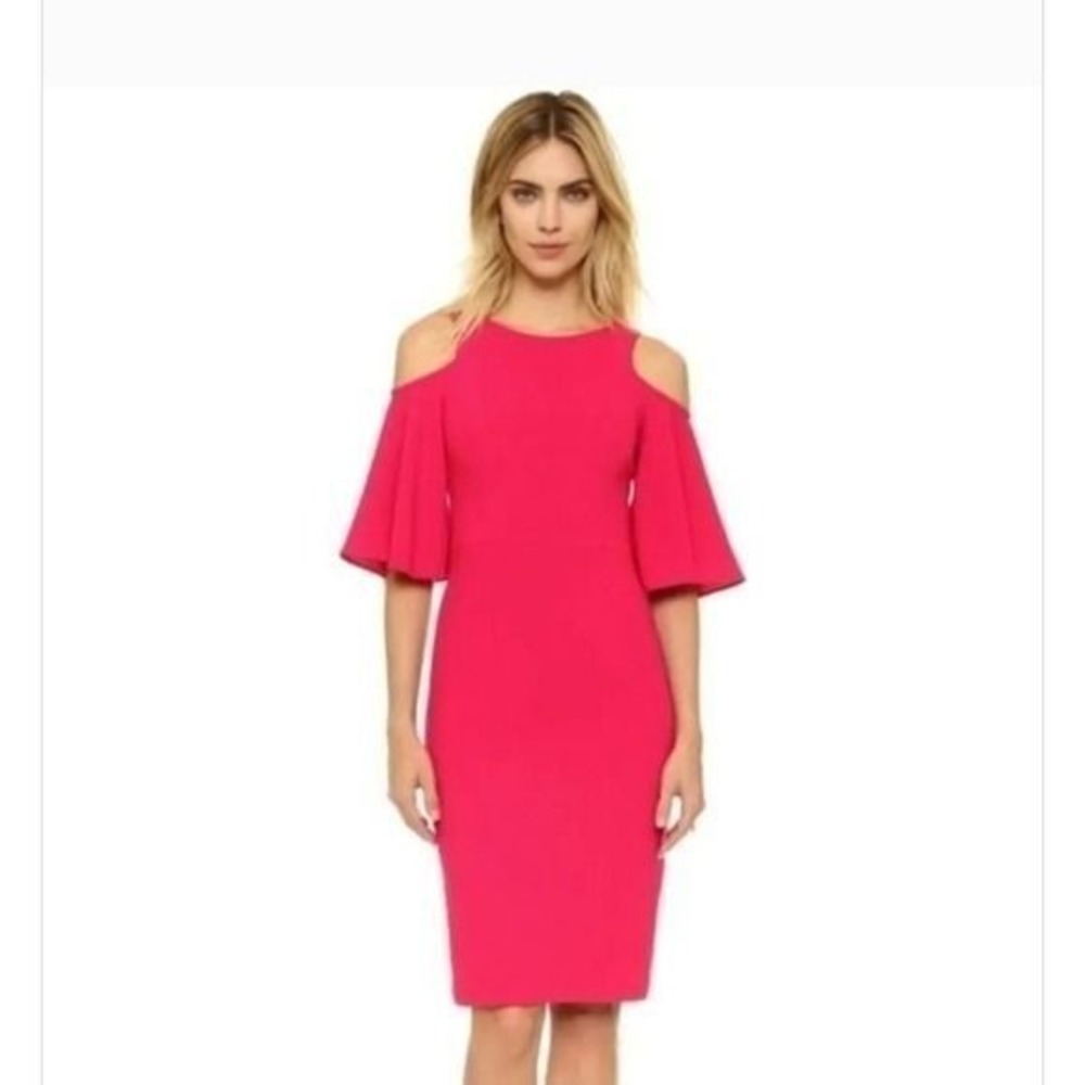 Black‎ Halo Pink Sheath Adara Dress XS